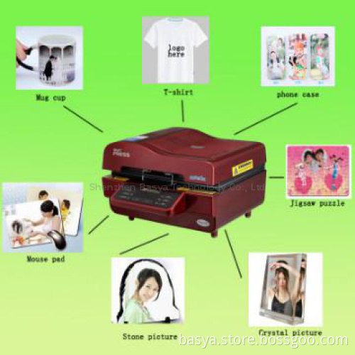 Multifunctional 3D sublimation heat transfer machine